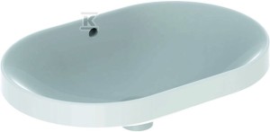Umywalka Variform wpuszczana w blat, eliptyczna, B60 cm, H17.8 cm,