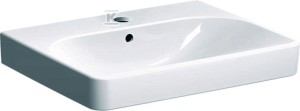 Umywalka Smyle Square B60 cm, H16.5 cm, T48 cm, z