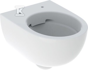 Miska wisząca WC Selnova Compact, lejowa, B35.5 cm, H33 cm,