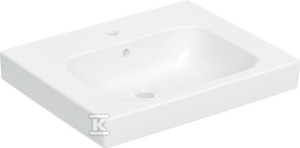 Umywalka Modo, B60 cm, H15.5 cm, T48.5 cm, z przelewem,
