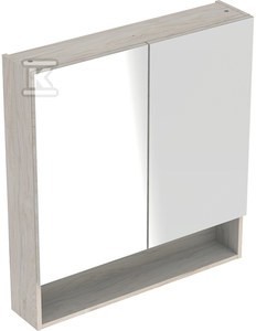 Szafka z lustrem Selnova Square B58.8 cm, H85 cm, T17.5