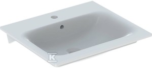 Umywalka meblowa Selnova Square B55 cm, H16.8 cm, T48 cm,