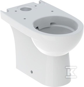 Miska stojąca WC Selnova Compact do spłuczki nasadzanej, lejowa, B35.5