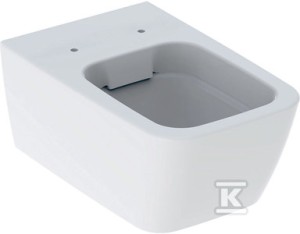 Miska wisząca WC iCon Square z ceramiczną muszą toaletową, kryte