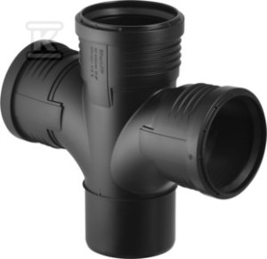 Czwórnik Geberit Silent-PP GTDA 87.5G d90/90/90    390.466.14.1