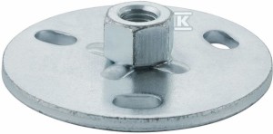 Płytka montażowa M10    362.837.26.1  Akcesoria