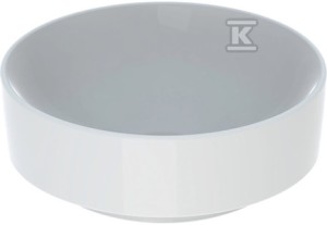 Umywalka Variform stawiana na blat, okrągła, D40 cm, H15.8 cm,