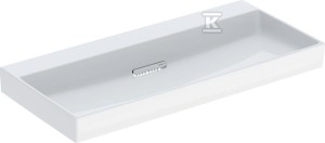Umywalka One odpływ poziomy, B105 cm, T48 cm, bez otworu,