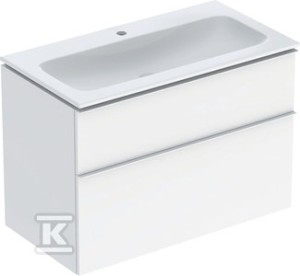 Zestaw szafki pod umywalkę iCon, B90 cm, H63 cm, T48