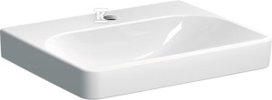 Umywalka Smyle Square B60 cm, H16.5 cm, T48 cm, bez