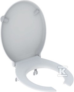 Deska sedesowa Selnova Comfort z otwartym siedziskiem, mocowanie od dołu,