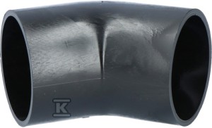 Kolano PE d63/45st.    364.045.16.1  Kształtki