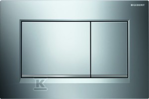 Przycisk spłukujący Sigma30, przedni, chrom bł-chrom mat-chrom bł.