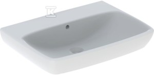 Umywalka Selnova Square B65cm H18cm T48cm bez przelewu bez otworu