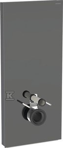 Moduł sanitarny Monolith Plus do WC wiszącego, H114, lava, boki