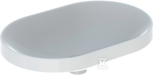 Umywalka Variform wpuszczana w blat, eliptyczna, B60 cm, H17.8 cm,