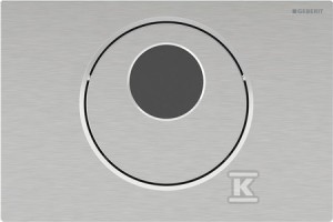 Elektroniczny zestaw uruchamiający WC IR Sigma10 8cm(2016) stal nierdz. o