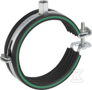 Obejma rurowa Geberit Silent-PP d90 M8/10    390.499.26.1