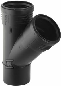 Trójnik Geberit Silent-PP GTEA 45G d40/40    390.131.14.1