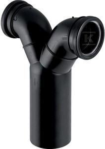 Trójnik PE do podłączenia 2WC d110/90    367.923.16.1