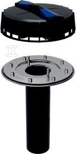 Wpust rynnowy Geberit Pluvia d90    359.007.00.1 w