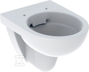 Miska wisząca WC Selnova Compact, lejowa, B35.5 cm, H34 cm,
