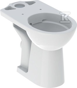 Miska stojąca WC Selnova Comfort do spłuczki nasadzanej, lejowa, B35.5