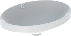 Umywalka Variform wpuszczana w blat, owalna, B55 cm, H17.8 cm,