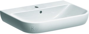 Umywalka Smyle, B65 cm, H17 cm, T48 cm, z przelewem,