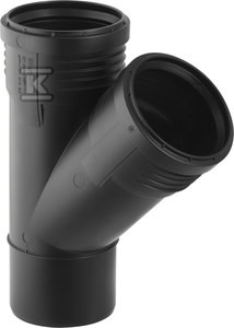 Trójnik Geberit Silent-PP GTEA 45G d75/50    390.332.14.1
