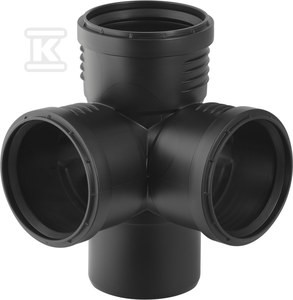 Czwórnik narożny Geberit Silent-PP GTEDA 87.5G d125/110/110