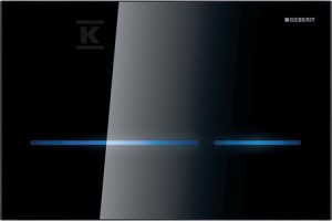 Elektroniczny zestaw uruchamiający WC Sigma80 8cm(2016) szkło czarne
