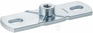 Płytka montażowa 1/2"/M10    362.851.26.1  Akcesoria