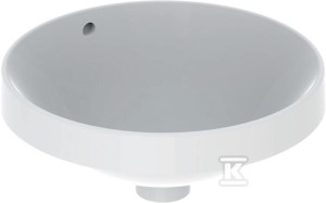 Umywalka Variform wpuszczana w blat, okrągła, D40 cm, H17.8 cm,