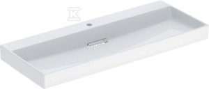 Umywalka One odpływ poziomy, B120 cm, T48 cm, z otworem