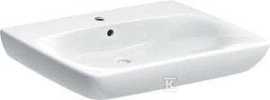 Umywalka Selnova Comfort B65 cm, H15 cm, T55 cm, z
