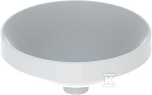 Umywalka Variform wpuszczana w blat, okrągła, D40 cm, H17.8 cm,