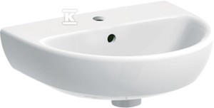 Umywalka kompaktowa Selnova B45 cm, H17 cm, T37 cm, z