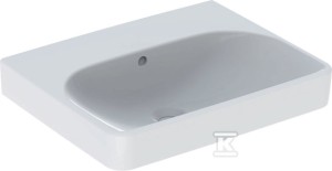 Umywalka Smyle Square B55 cm, H16.5 cm, T44 cm, z