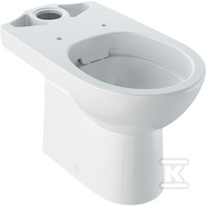 Miska stojąca WC Selnova do spłuczki nasadzanej, lejowa, B36 cm,