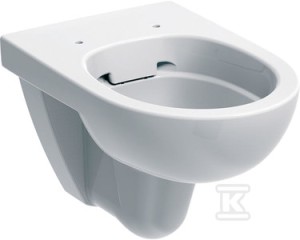 Miska wisząca WC Selnova, lejowa, B35.5 cm, H34 cm, T53