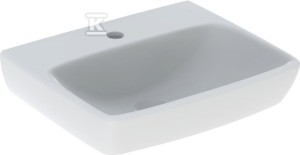 Umywalka kompaktowa Selnova Square B50 cm, H17 cm, T42 cm,