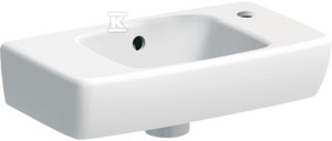 Umywalka kompaktowa Selnova Compact B45 cm, H14.5 cm, T25 cm,