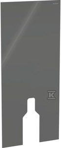 Pokrycie przednie Monolith WC 114 S, Lava / Szkło o