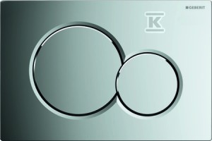 Przycisk spłukujący Sigma01, przedni, chrom błyszczący    115.770.21.5