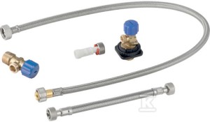 Zestaw przyłączeniowy dolny 1/2" / 3/8"    131.074.00.1