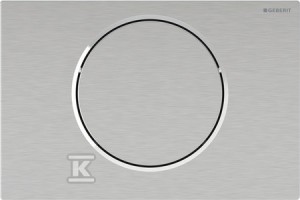 Elektroniczny zestaw uruchamiający WC RF Sigma10 12cm stal nierdz. o