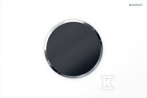 Elektroniczny zestaw uruchamiający WC IR zasilanie bateryjne Sigma10 12cm biały-chrom