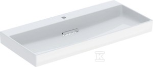 Umywalka One odpływ poziomy, B105 cm, T48 cm, z otworem