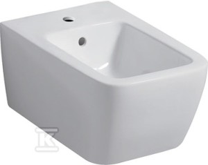 Bidet wiszący iCon Square, B35 cm, H26 cm, T54 cm,